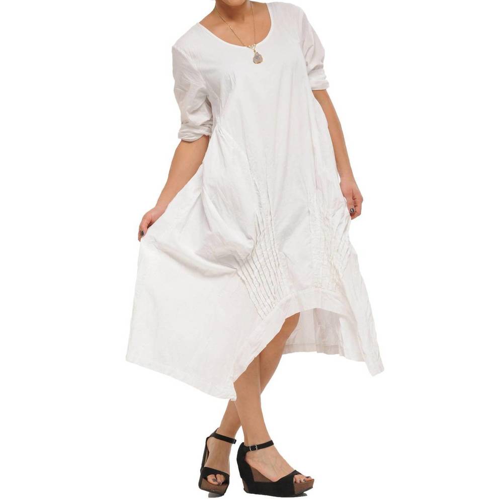 NEW TULIP CLOTHING lexi dress in white